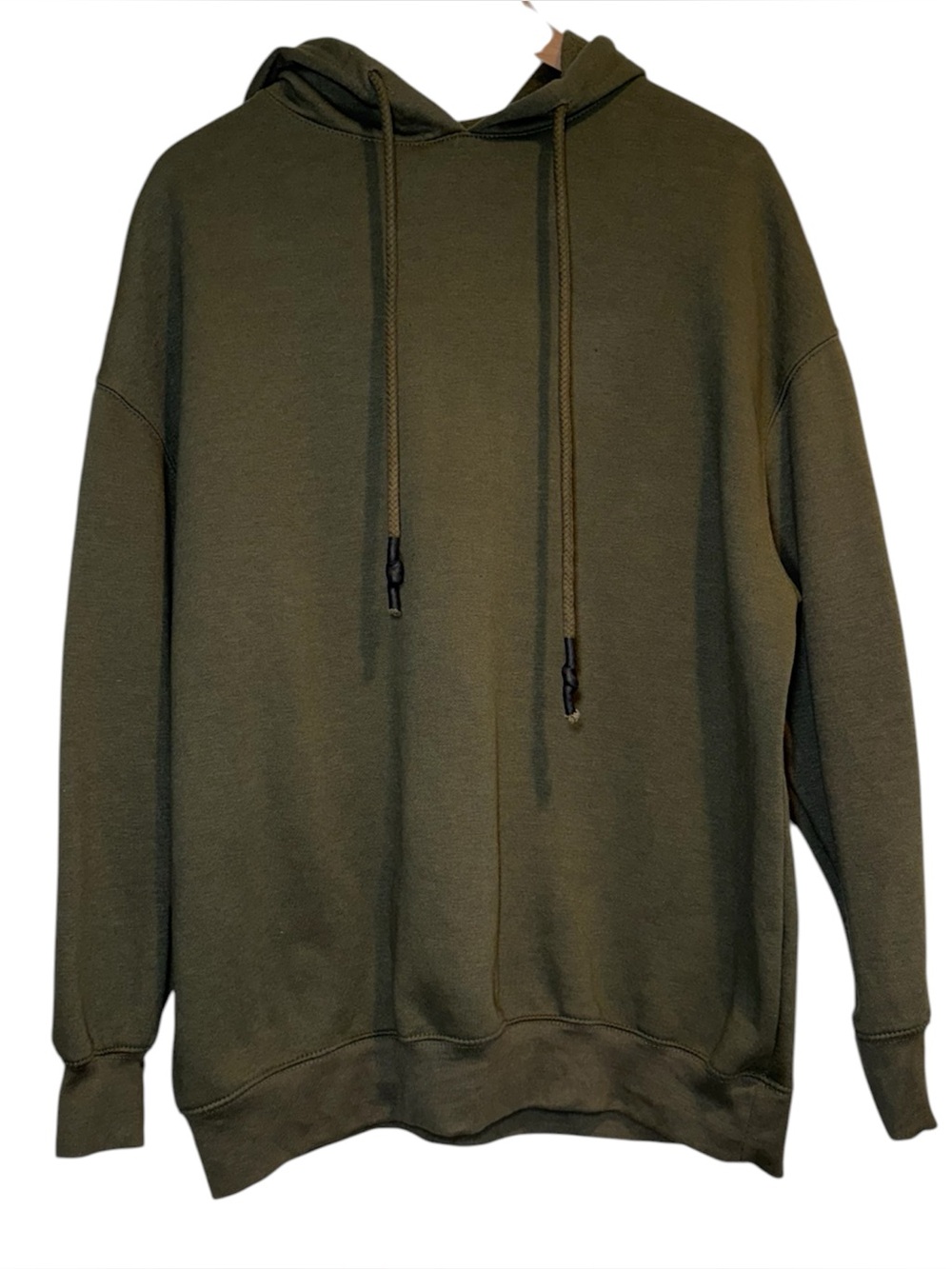NWOT Zara Pullover Hoodie Sweatshirt XL Army Green